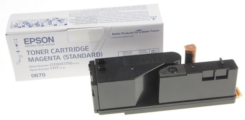 Epson C13S050670 Tonerkartusche - S050670 tonerkartusche, magenta, 0,7k