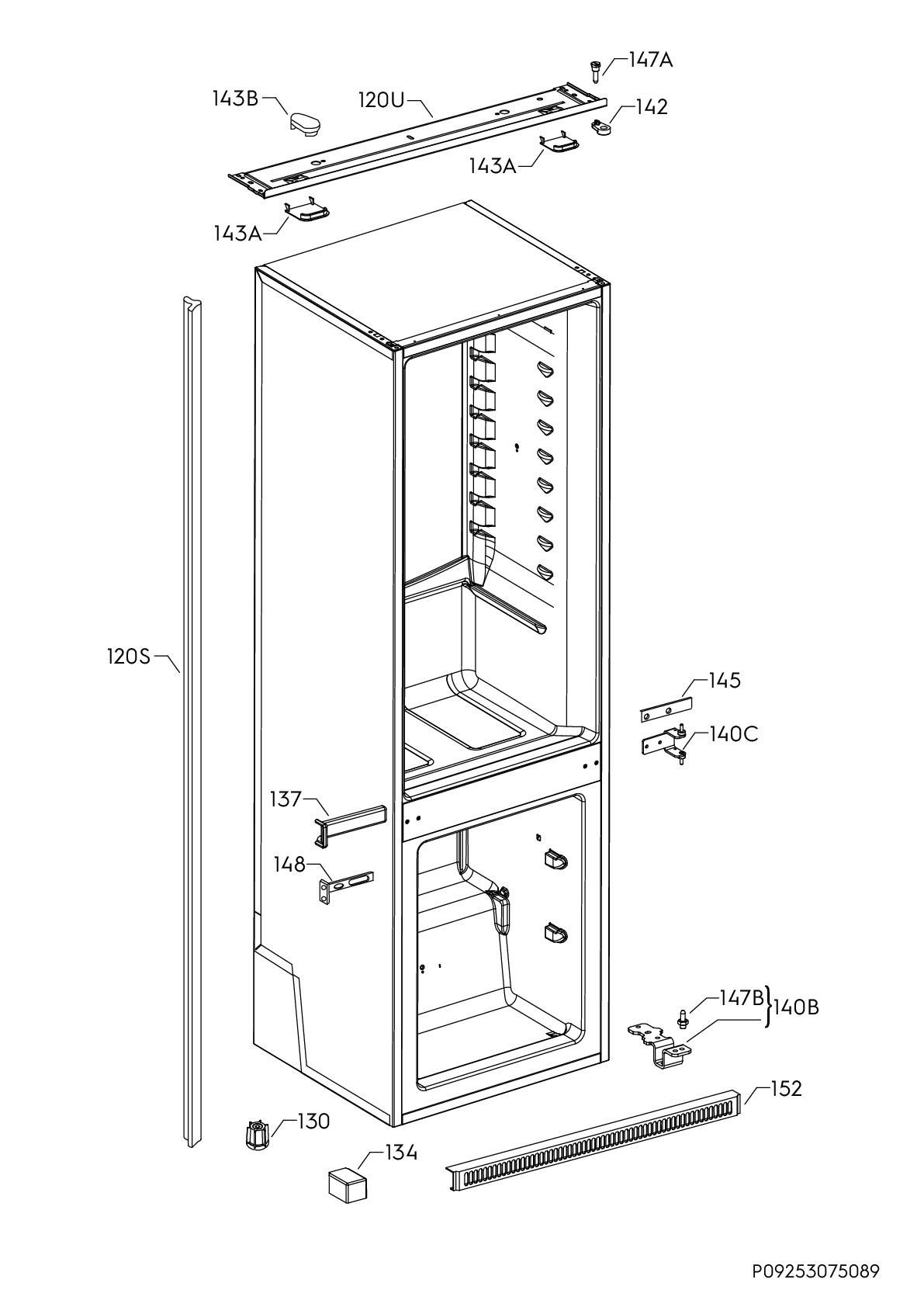Explosionszeichnung Progress 92551302802 PKG1653 Explosionszeichnung Progress 92551302802 PKG1653