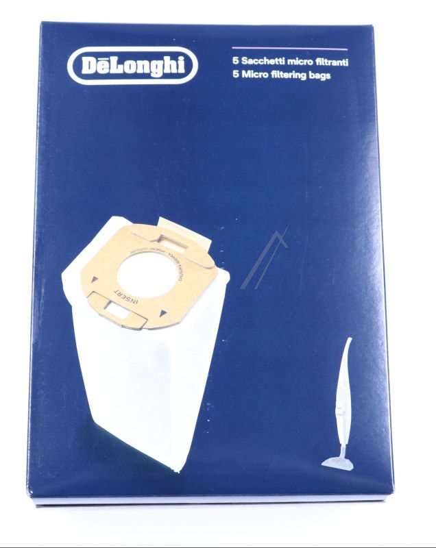 Delonghi 5519210141 Staubsaugerbeutel - Dls35 staubsaugerbeutel dls35, 5 stk
