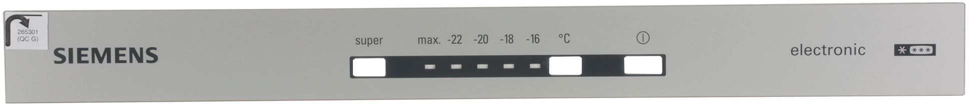Bedienblende 00669207 für Siemens KD53NV00NE/02