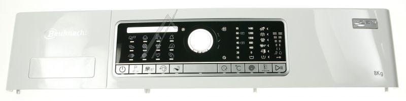 Whirlpool Indesit 481010769299 Bedienteilblende - C00446814 schalterleiste + griff schublade