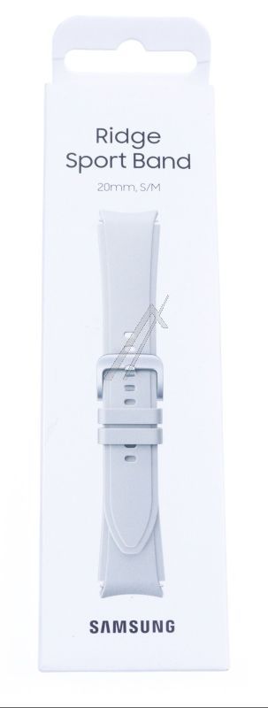 Samsung ETSFR88SSEGEU - Et-sfr88ssegeu passend für samsung ridge sport band (20 mm, s/m), silver