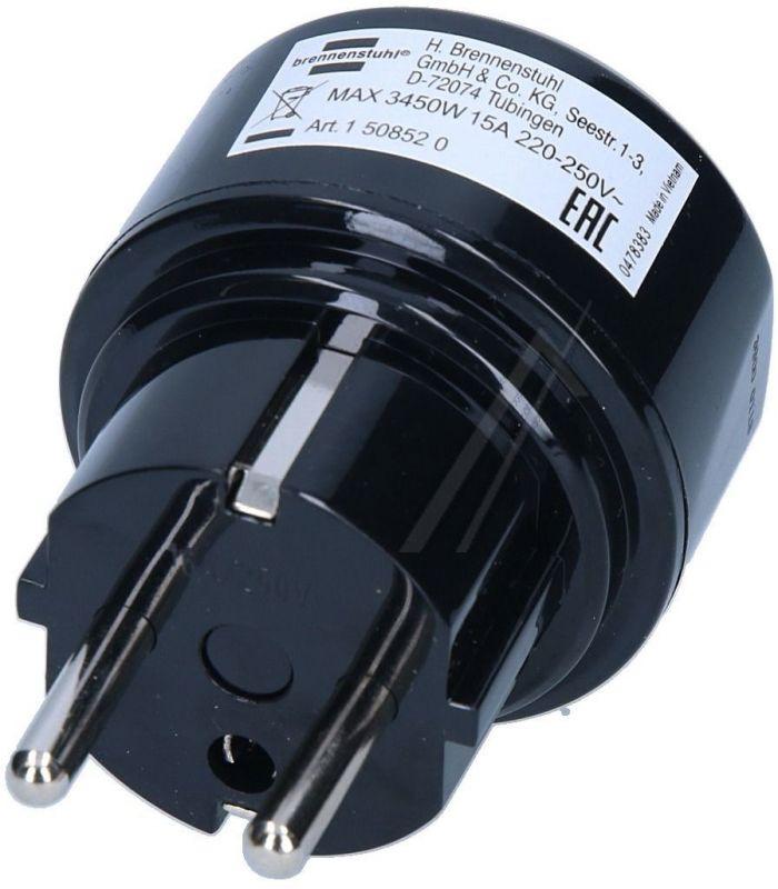Brennenstuhl 1508520 Reisesteckerset - Reisestecker usa, japan => schutzkontakt