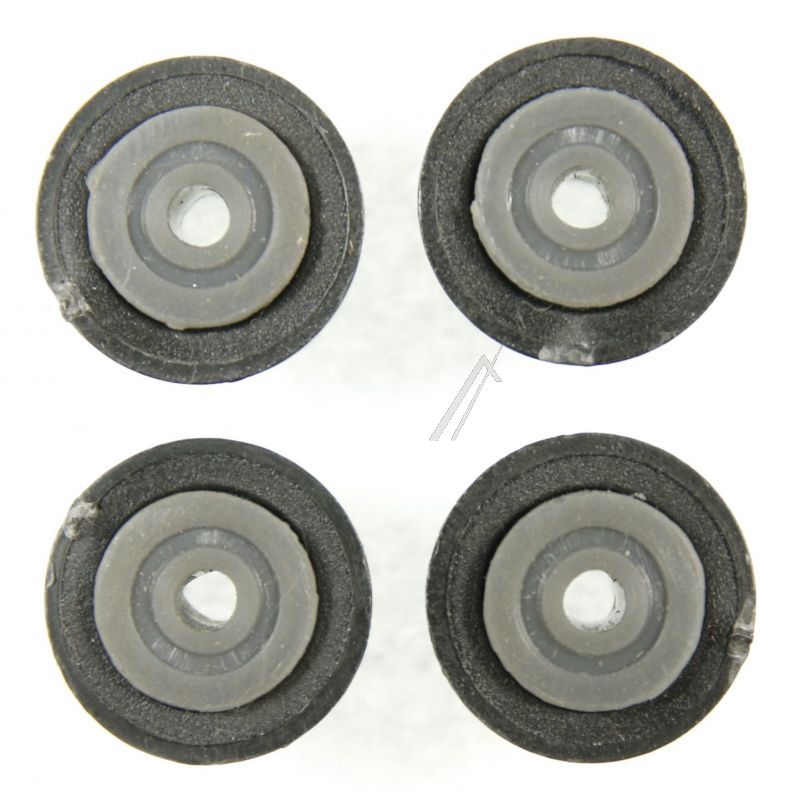 Fritel 2FT601 Gummifuss - Gleitschutzfüsse 4 st. fr + passend für turbo sf® 4 series rechteckig