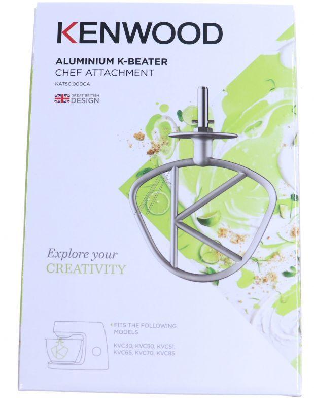 Delonghi AW20011064 Knethaken - Kat50.000ca aluminiumbeschichteter k-knethaken passend für chef xl
