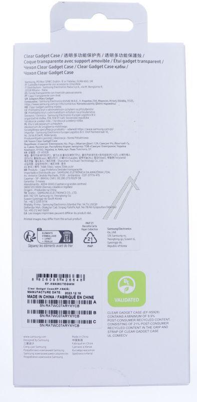 Samsung EFXS928CTEGWW - Ef-xs928ctegww passend für samsung clear gadget case für galaxy s24 ultra, transparent