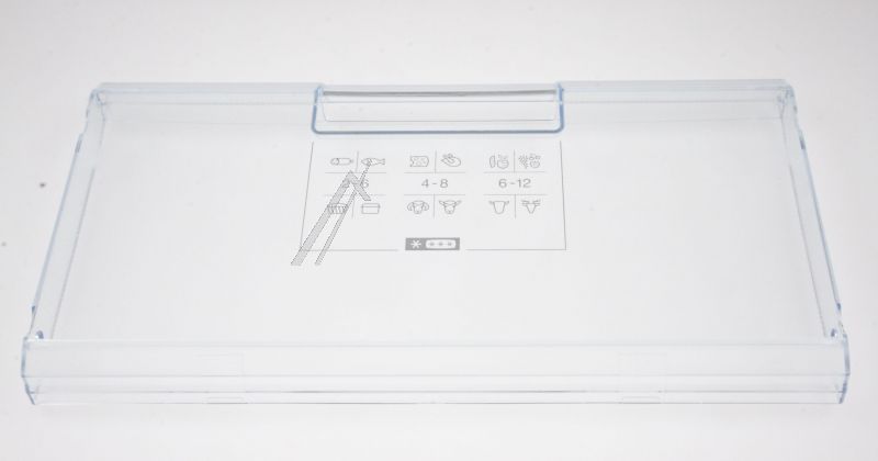 Schubladenblende 00660467 für Bosch KGV26X00/02