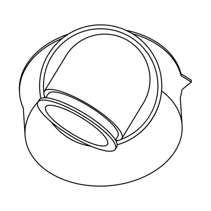 AEG Electrolux 1297554006 Verbindungsschlauch - Ablaufbalg
