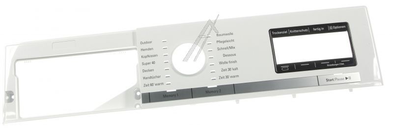 BSH Bosch Siemens 11002962 Bedienteilblende - Bedienteilblende
