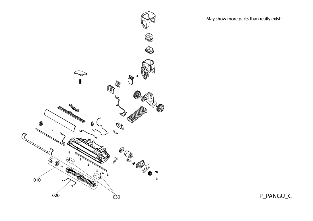 Explosionszeichnung AEG 90027769100 PQ91-ALRGS