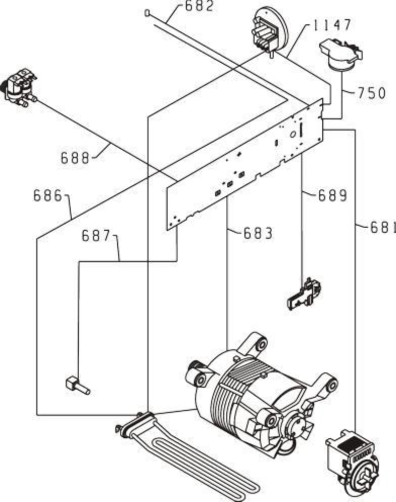 Explosionszeichnung Gorenje 412630 WS644L