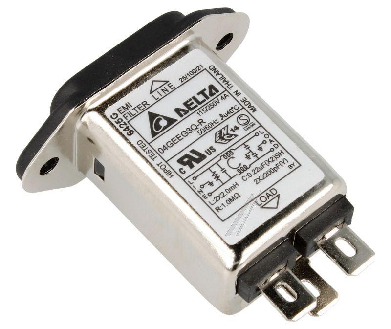 Amica 1037920 - Filtr przeciwzakóceniowy 2x2mh 2x2.2n 0,22u 4a