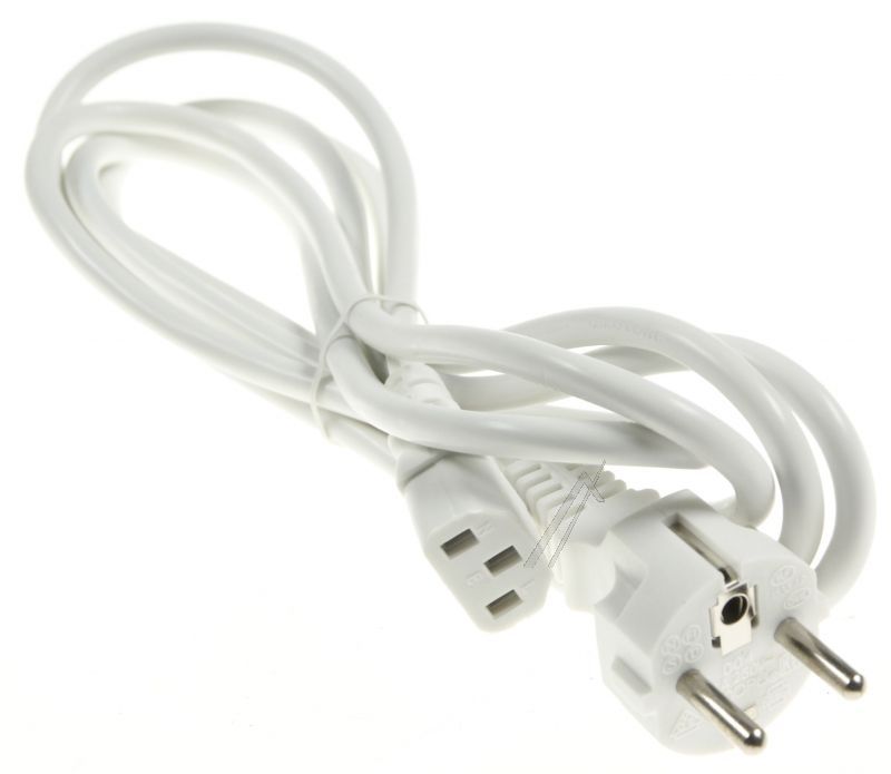 COM Netzkabel - Kaltgerätenetzkabel 2,5m weiss