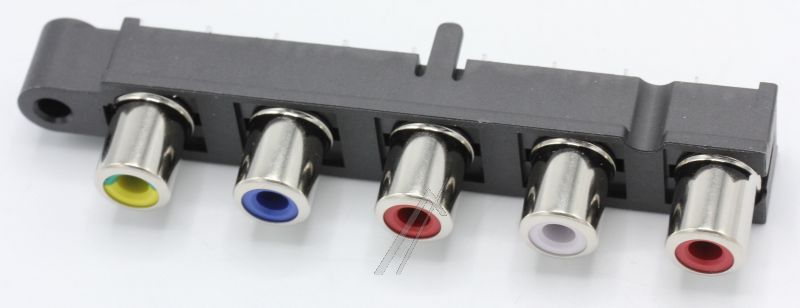 Samsung 3722003546 Buchsenleiste - 3722-003546 jack-pin,5p+screw hole,ni+sn,gy/blu/red