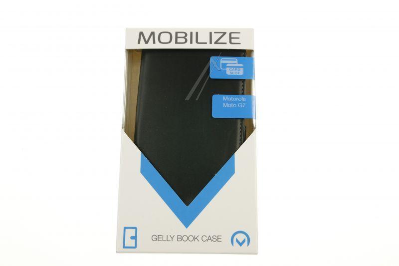 Mobilize 24862 - Passend für mobilize classic gelly wallet book case motorola moto g7 bla
