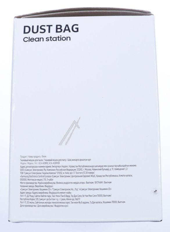Samsung VCAADB90VT Staubsaugerbeutel - Vca-adb90/vt 2,0l staubbeutel, für vca-sae903/904, 5 stk./pack