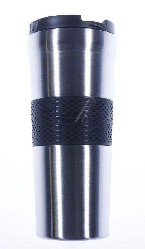Delonghi AS00006840 Thermoskanne - Dlsc083 doppelwandiger reisebecher aus rvs, 705 ml