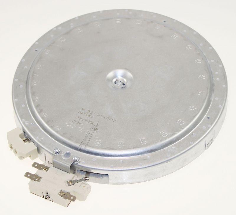 Brandt Strahlenheizkörper - 10.51211.452 radiant plate --230mm 2200w