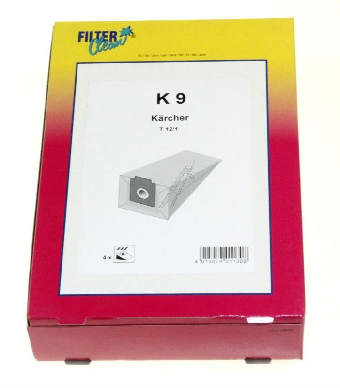 Filter Clean 000751K Staubsaugerbeutel - K9 staubsaugerbeutel inhalt 4
