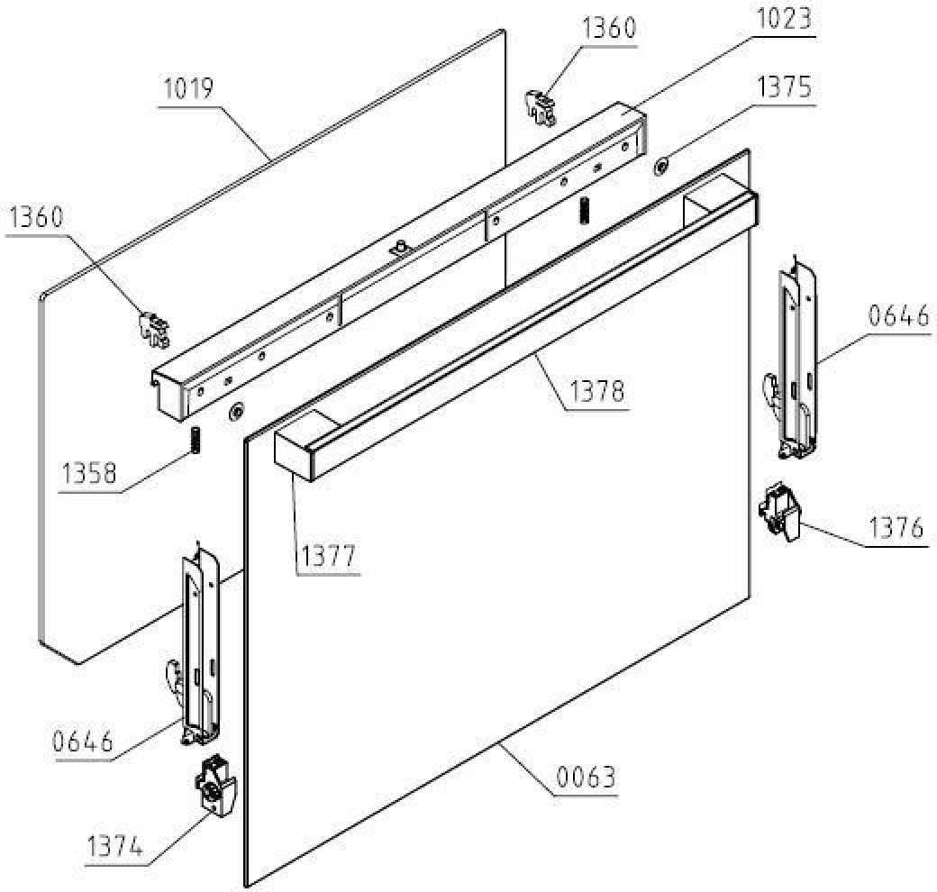 Explosionszeichnung Gorenje 798110 BC737E301BG