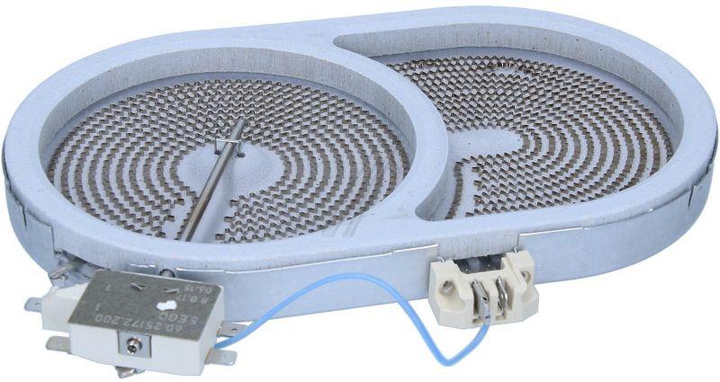 Simfer 10010828 Strahlenheizkörper - 10.57411.502 zweikreis-strahlungsheizkörper, 2800w, oval