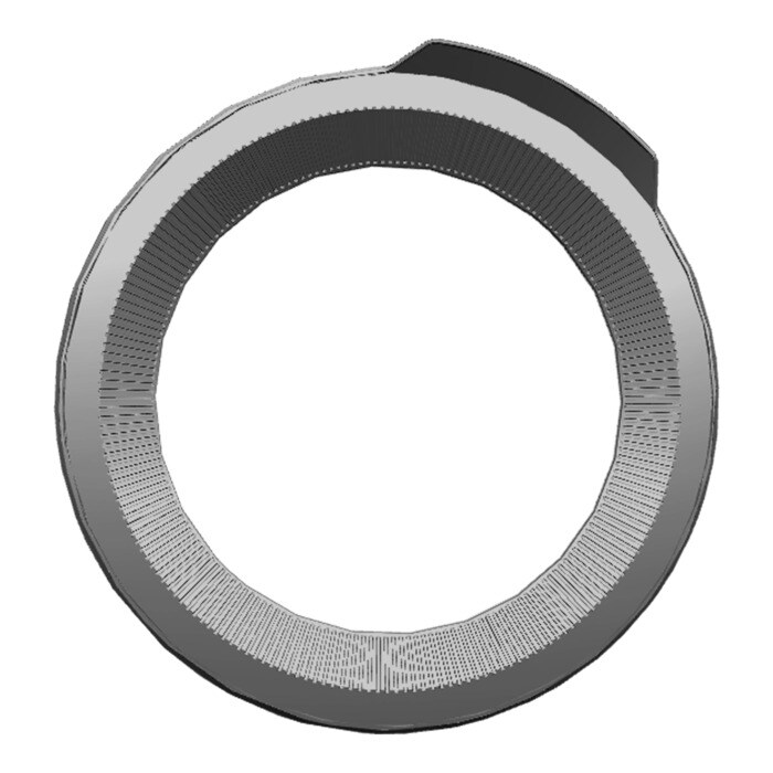 AEG Electrolux 140201593021 Flanschbullauge - Door frame,front,black/grey,ru