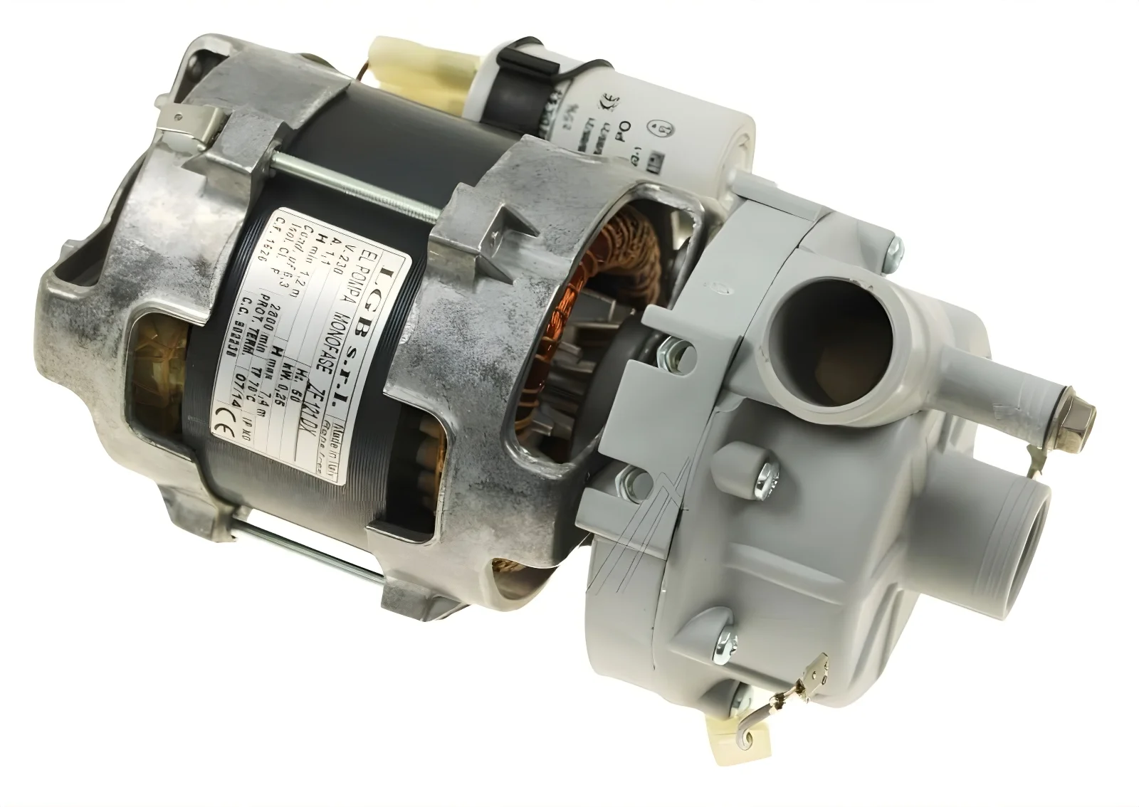 Whirlpool Indesit 483286008976 Umwälzmotor - C00337050 pumpe