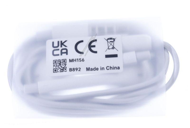 Oppo 8550443 - Earphone mh156 φ3.5 the four section single white fm function american standard standard opp circle packaging x