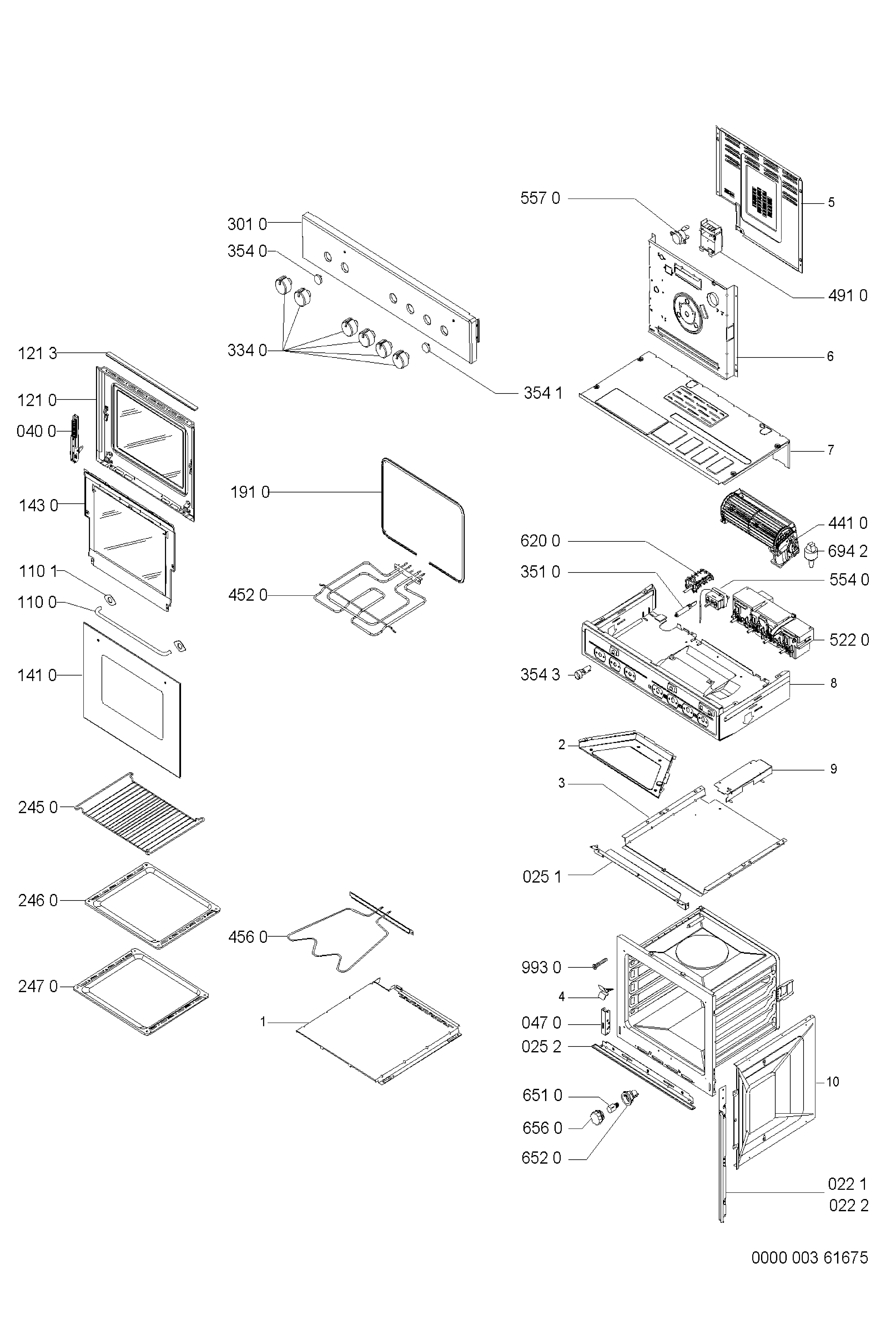 Explosionszeichnung Ikea 854148201021