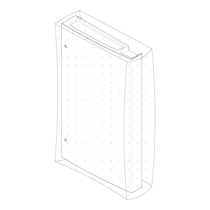 AEG Electrolux 140235214289 - Kühlschranktür,links,inox,360.