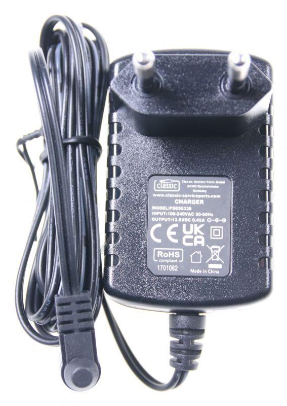 Netzteil für Staubsauger Ladegerät 13,5v-0,45a wie AEG PSE50338EU Ersatzteil