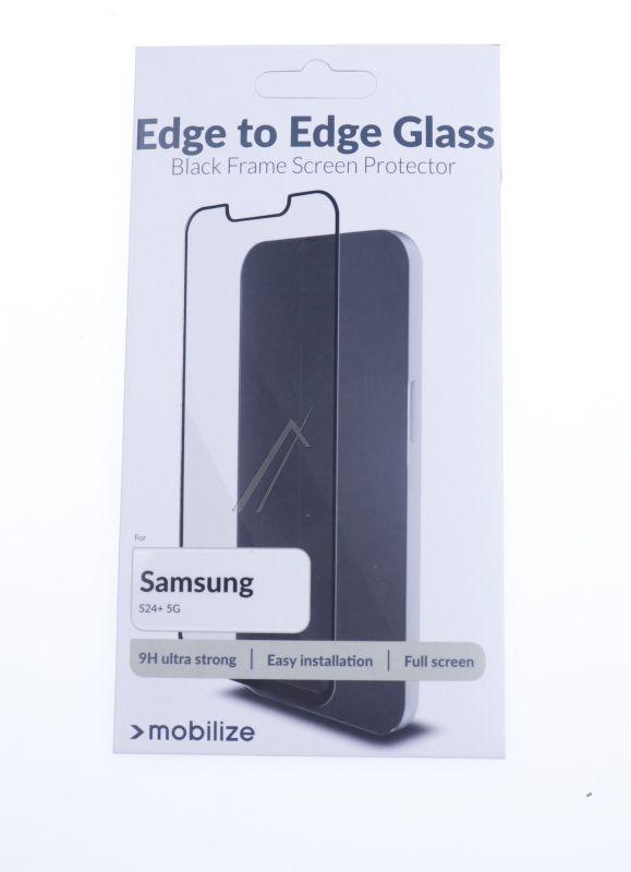 Mobilize 57494 Display-Schutzfolie - Passend für mobilize glass screen protector - black frame - samsung galaxy s24+ 5g / s25+ 5g