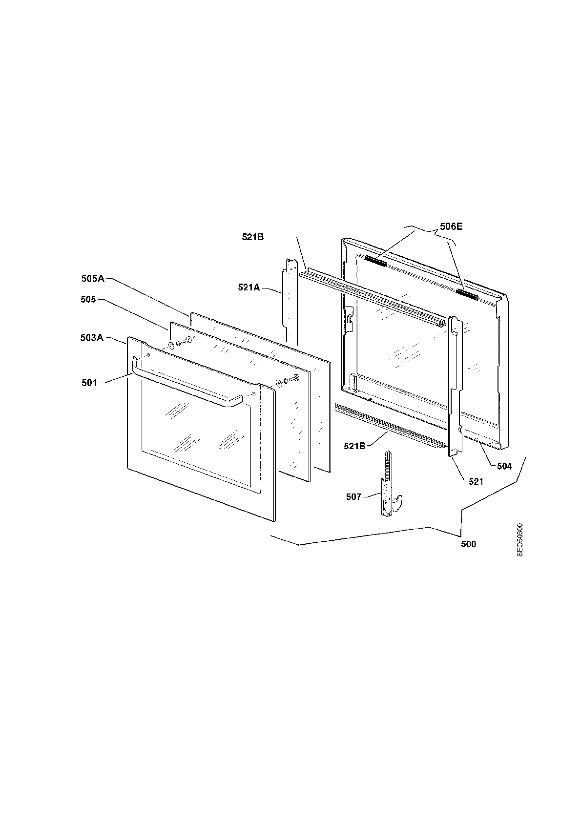 Explosionszeichnung AEG 94104708700 Competence B 8920-1 A