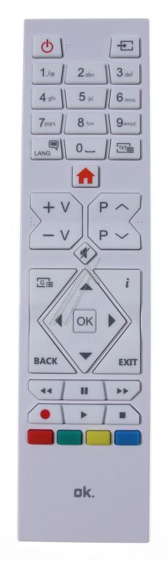 Vestel 23548206 - R/c 39105 fernbedienung ok.(grau/s)(weiss/p)