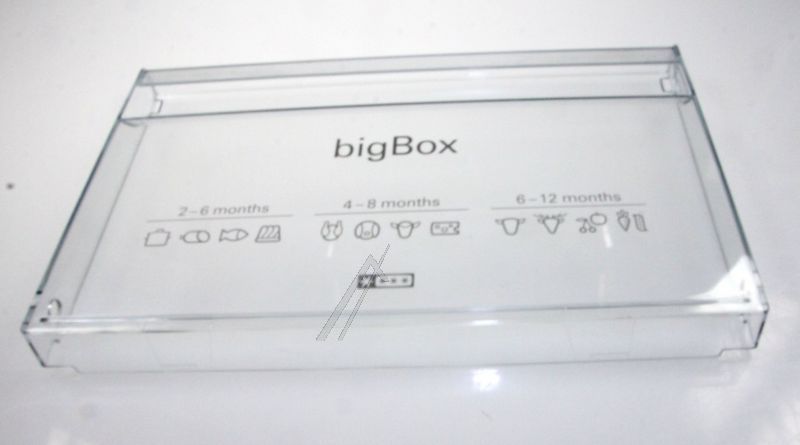 Schubladenblende 00742344 für Siemens KG33VVI30X/06