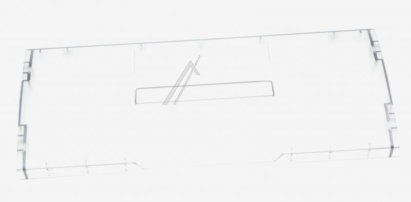 Arcelik Grundig Beko 4206650800 Schubladenblende - Drawer cover (transparent grey-2_154 mm)