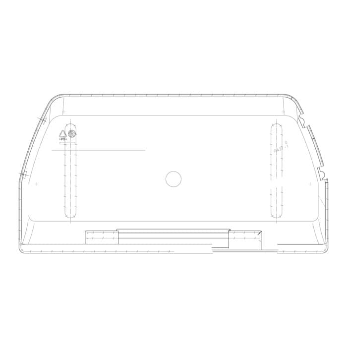 AEG Electrolux 2248016236 Kühlschranktürdichtung - Magnetdichtung,für,service