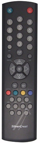 Vestel 20216219 - Rc2240 fernbedienung passend für silvercrest (grau/s)