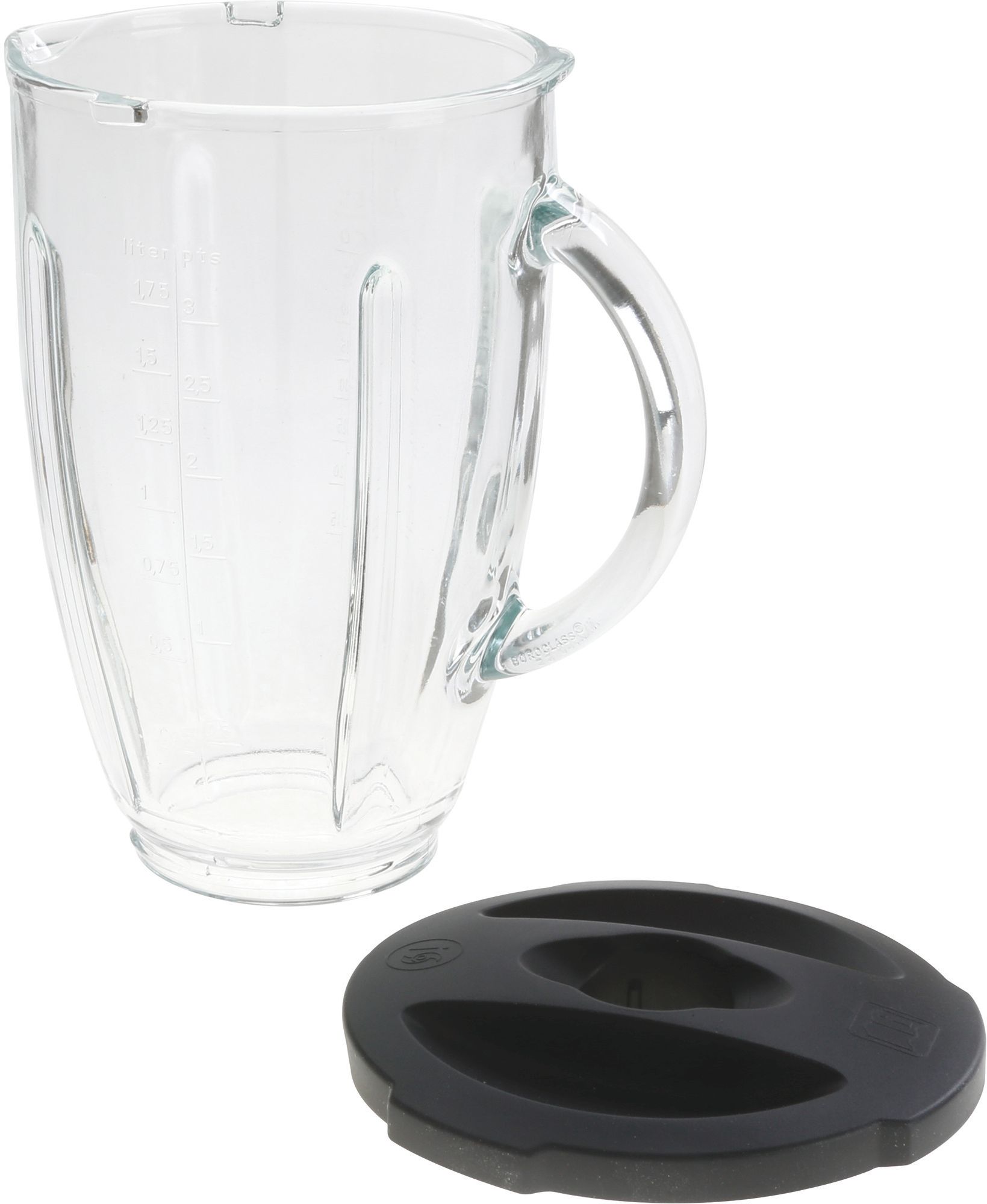 BSH Bosch Siemens 00700879 Mix-Becher - Glasbecher von fa. crisa incl. deckel