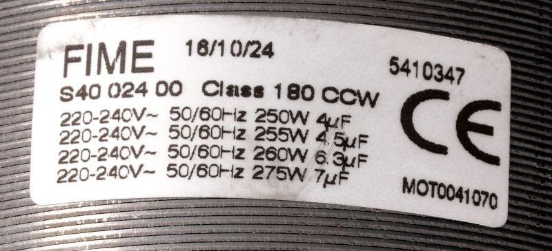 Elica SPP0000763 Motor - Motore s40 024 00 he 4v punt. boxin