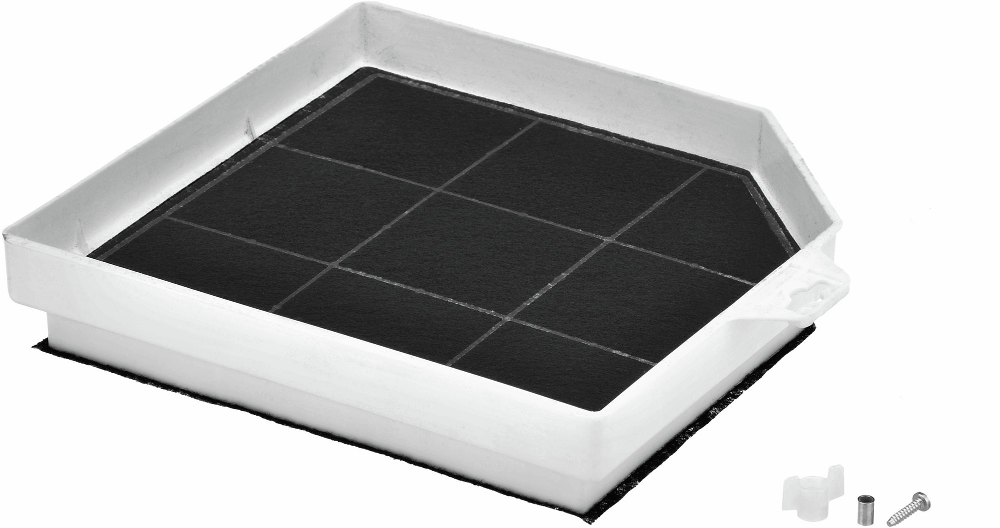 BSH Bosch Siemens 00299600 Kohlefilter - Dhz3105 kohlefilter, 277 x 245 x 47 mm mit schraube