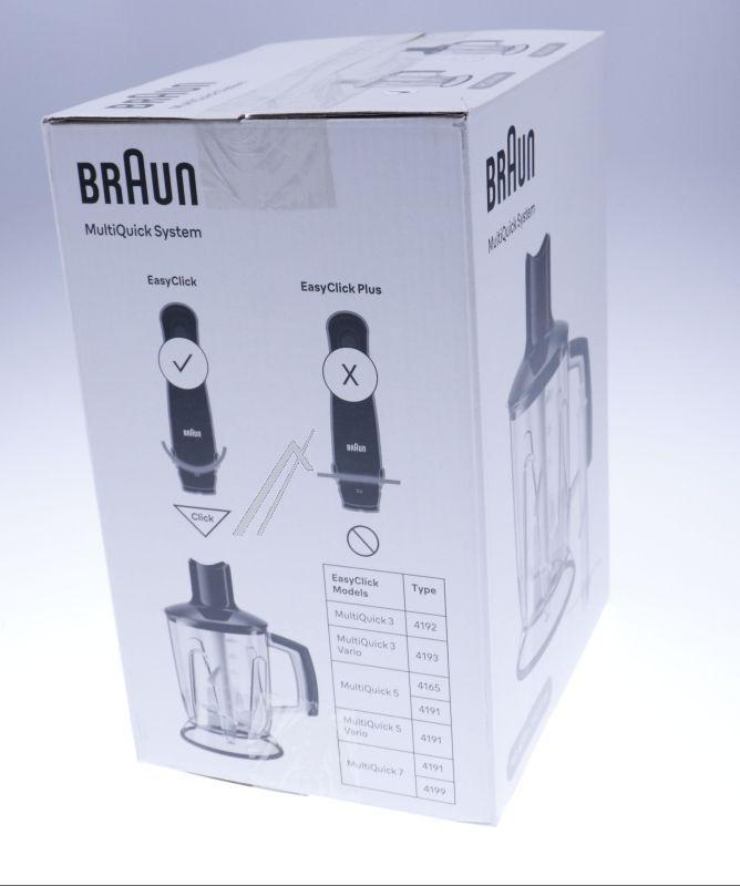 Braun AX22110064 Zerkleinerer - Mq40 zerkleinerer-/mixer-aufsatz (1,25 l) weiss