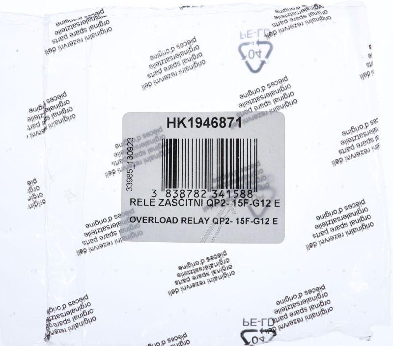 HK1946871 Relais - Overload relay qp2- 15f-g12 e