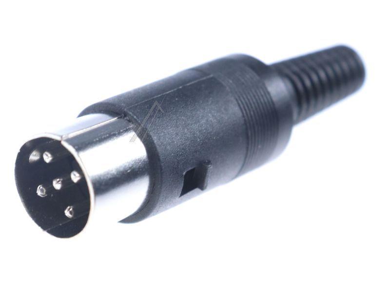 COM - 5pol-d-stecker würfelanschluss kunststoff