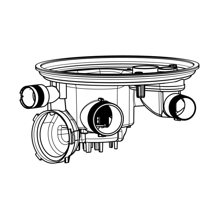 AEG Electrolux Wassersammler 140000494504 für Geschirrspüler Sumpf Ersatzteil