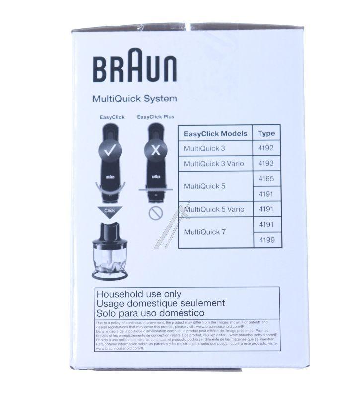 Braun AX22110061 Zerkleinerer - Accessoire multiquick 350ml , mq20, noir mq20hc