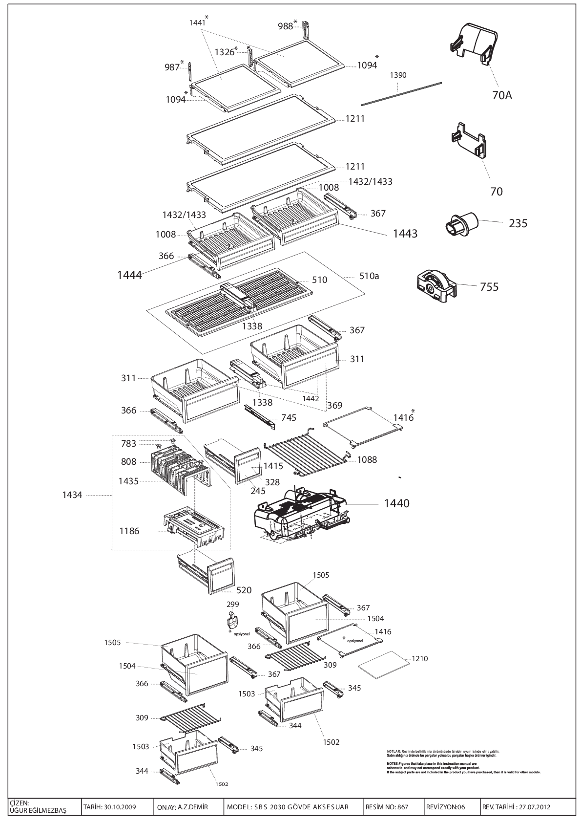 Explosionszeichnung Grundig 7268749582 GQN1360X A++ GRUND GERM VISAH9 G92605NE Explosionszeichnung Grundig 7268749582 GQN1360X A++ GRUND GERM VISAH9 G92605NE