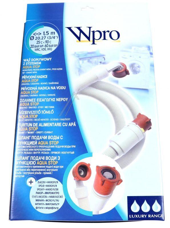 Whirlpool Indesit 481953028925 Einlaufschlauch - C00318234 zulaufschlauch wasserstop 10bar 25>90grad 1,50m
