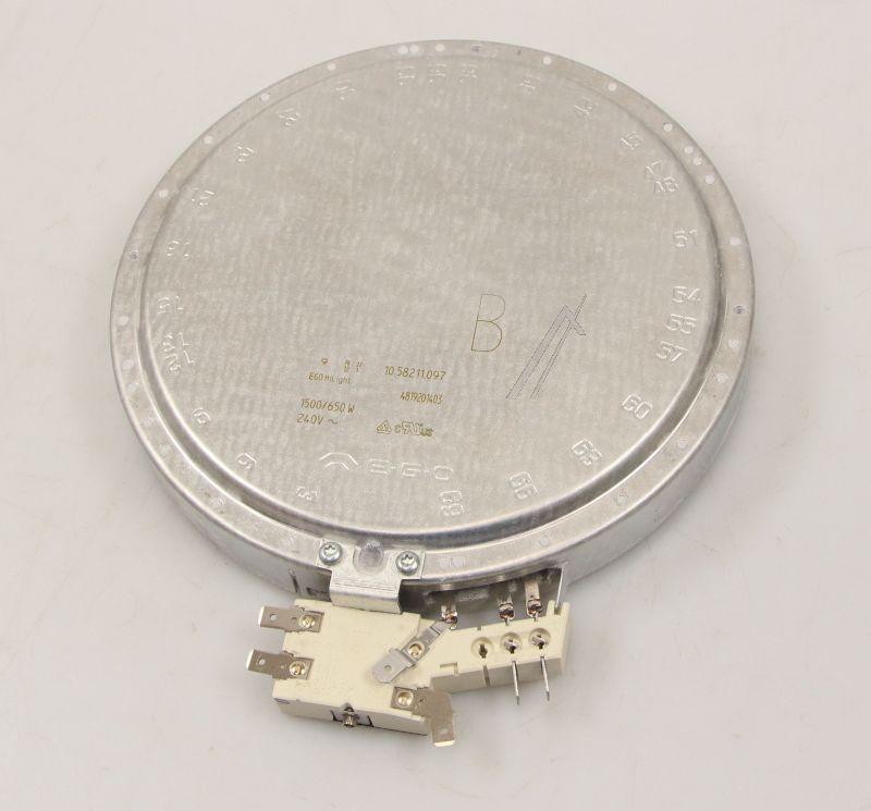 Whirlpool Indesit 482000061504 - C00228948 twin ceramic element 1500w (200mm)