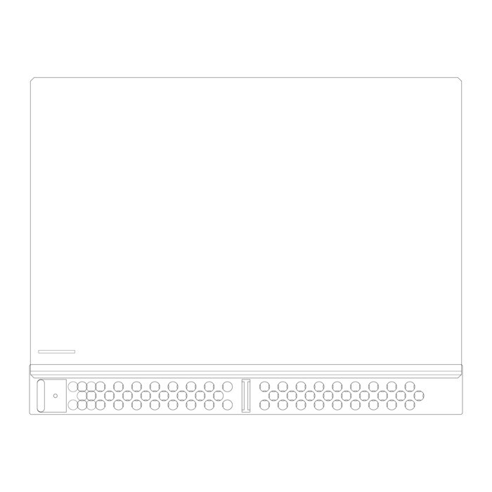 AEG Electrolux 2251393811 Glasplatte - Glasregal,belüftungsgitter,neu